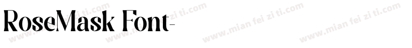 RoseMask Font字体转换